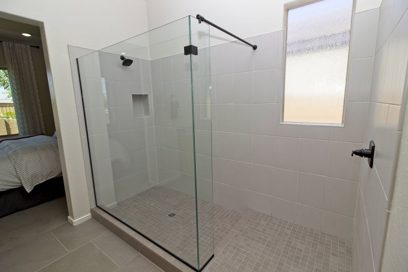 Luxury Shower with Frameless Glass
